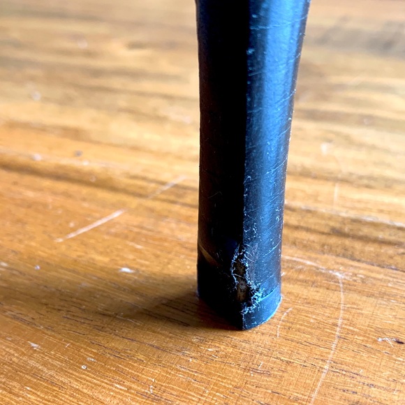 Calvin Klein patent grey open toe heels - Picture 6 of 6